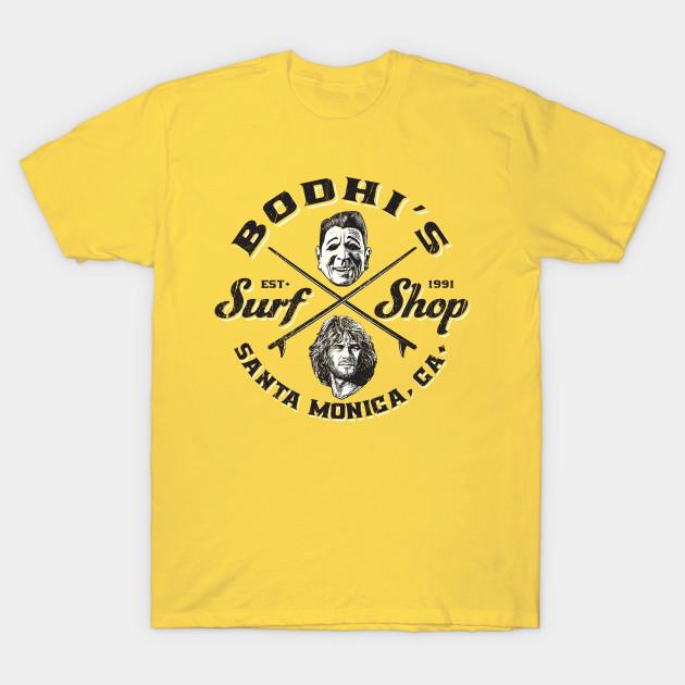 Men Black Print T-shirt Bodhi S Surf Shop No-Cut Transfer Paper Print Cotton Tshirt 2XL жёлтый