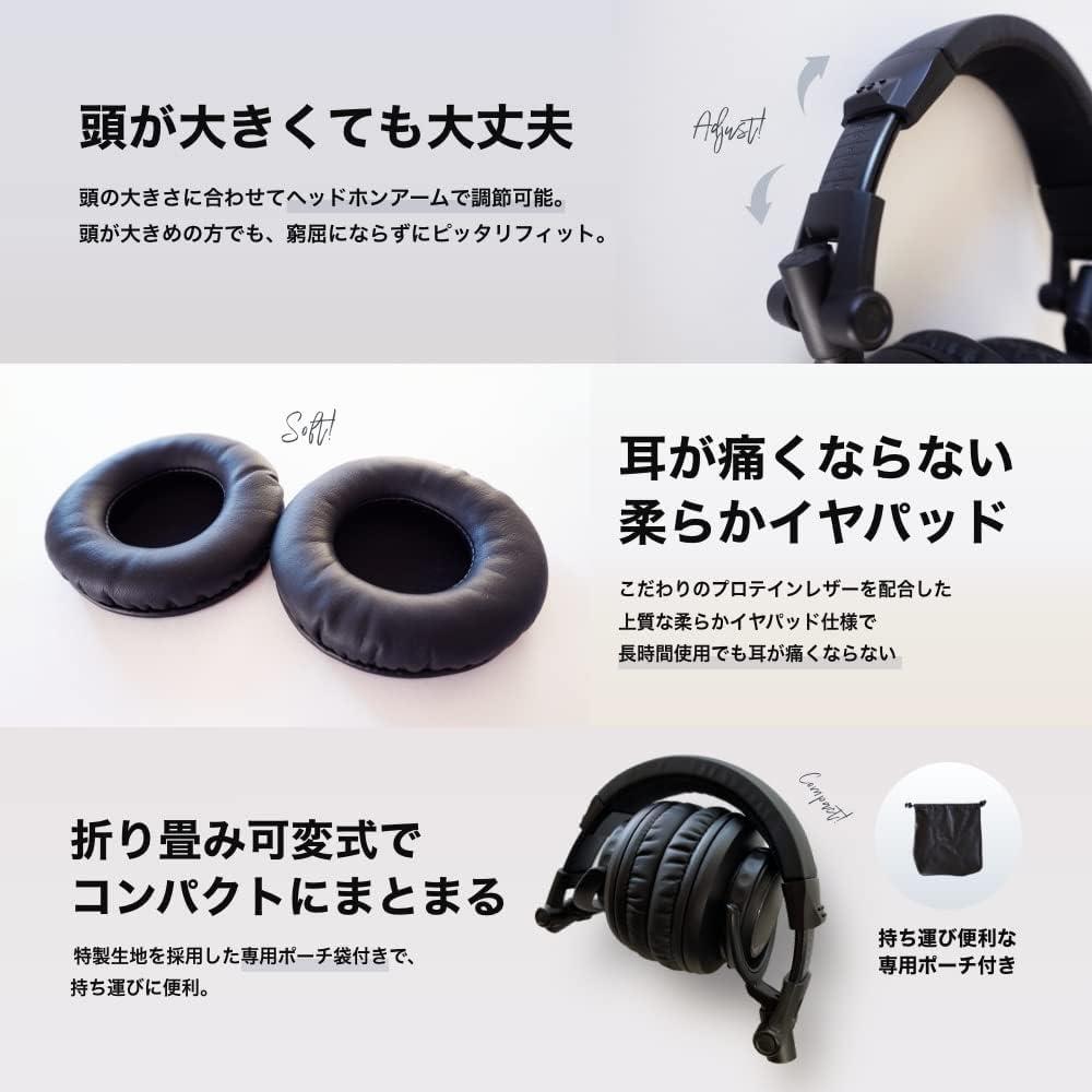 [echte professionelle DJ-Aufsicht] Refion Rf 01 DJ-Kopfhörer Kabelgebundene Kopfhörer Kopfhörer Kopfhörer Monitor Kopfhörer Over Ear