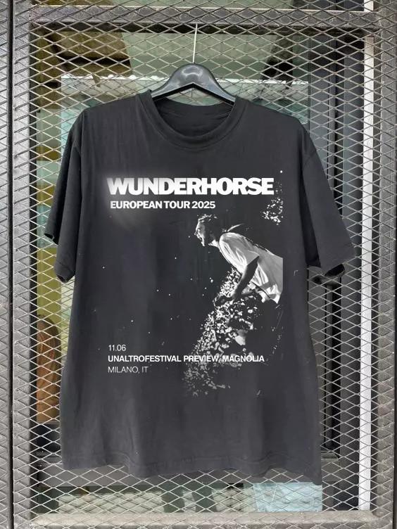 New Wunderhorse Tour 2025 All Size Gift For Fan T-shirt Unisex T-Shirt