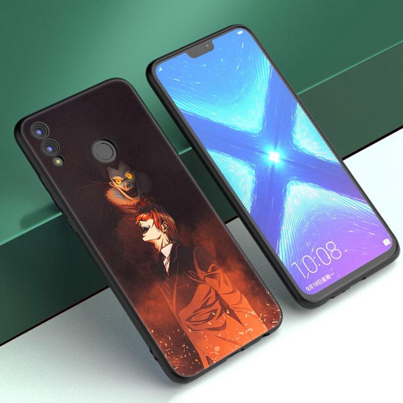

Чехол с изображением аниме Манга Death Note Ryuk для Huawei Honor 10X Lite 7A 7S 8A 8S 8C 8X 9A 9C 10i 20i 30i 20S 20E 9X Pro 10 8 Lite Honor 30i