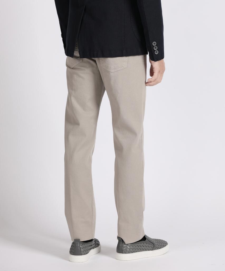 PANICALE Beige Modern Fit Cotton Pants