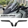 Für Yamaha T-MAX 560 T-Max560 Tech Max 2025 Spiegel Stealth Winglet Seitenspiegel Rückspiegel TMAX 560 Motorradteile