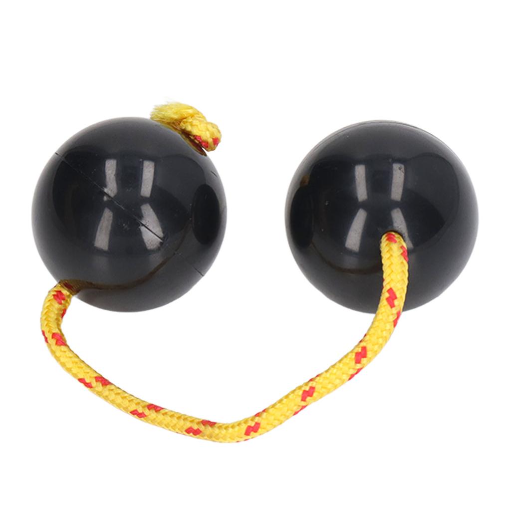 African Shaker Rattle Crisp Sound Rhythm Fingertip Sand Balls Hand Shaker Sand Balls Double Gourd Rhythm Percussion