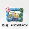 Valencia Castle Fridge Magnet Spain Travel Souvenir Cuenca Tenerife Menorca Resin Craft For Home Kitchen Decoration