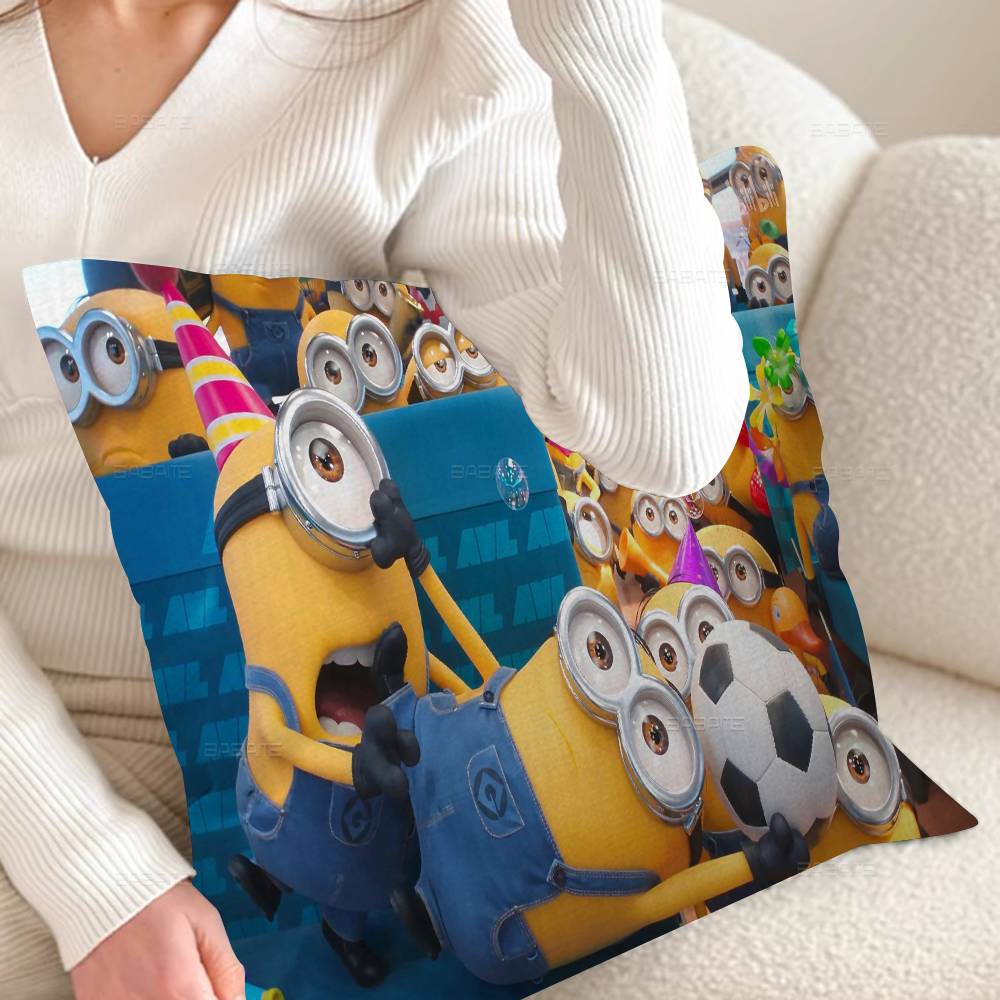 Cartoon L-Lieblich Niedlich M-Minions Kissenbezug Zoll Bauernhaus Dekor Zuhause Wurfkissenbezüge für Couch Dekorationen