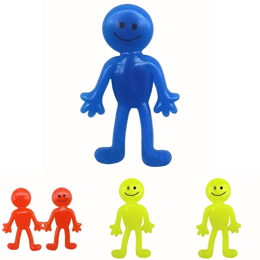 Tpr Smiley Face Doll Toy Stretchable And Stress-relieving Figure For Children Teens And Adults