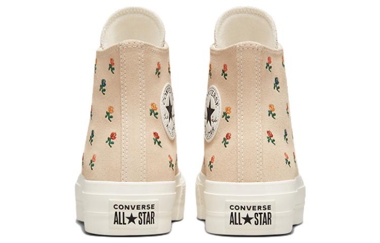 Chuck Taylor All Star Wmns Converse Lift Platform High 'Embroidered Roses' Women's A04300C