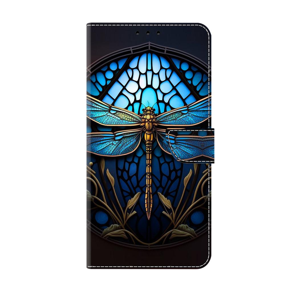 Etui na telefon Samsung Galaxy A55 A35 A34 A33 A32 A31 A16 3D Urocze Malowane Magnetyczne Skórzane Etui z Klapką i Uchwytem Portfel Etui na Telefon Komórkowy