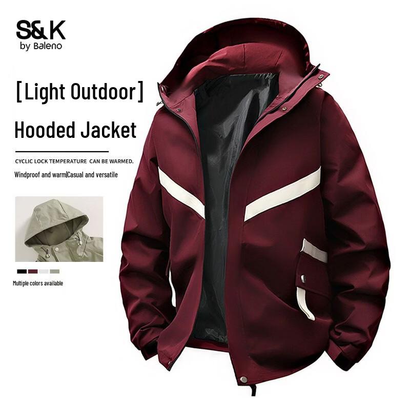 Baleno S&K Series Men's Hooded Outdoor Jacket