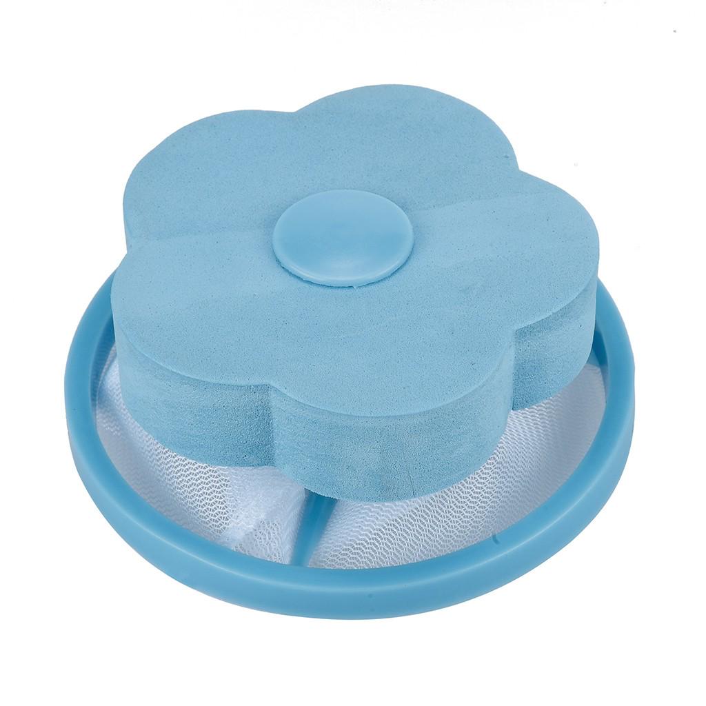 

(Никита) Сетчатый фильтр для удаления волос Плавающий сетчатый мешок для ворса 3 шт. Фильтр-мешок для мытья и очистки One Size розовый