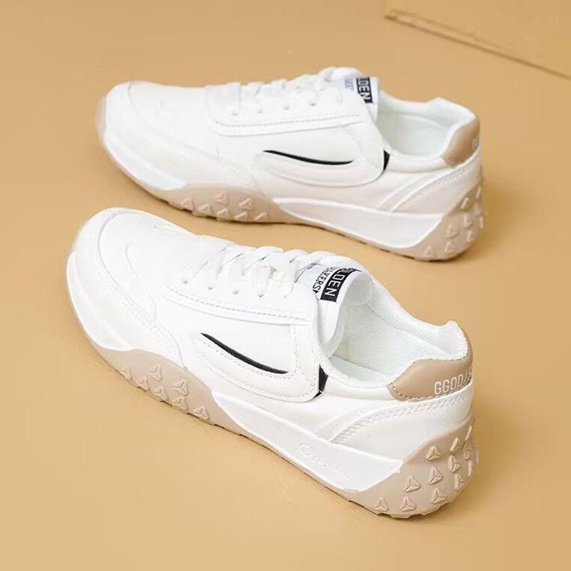 

Little white shoes women s 2025 new spring and autumn versatile board shoes non-slip soft-soled casual shoes lightweight Forrest Gump running shoes 40 чёрный