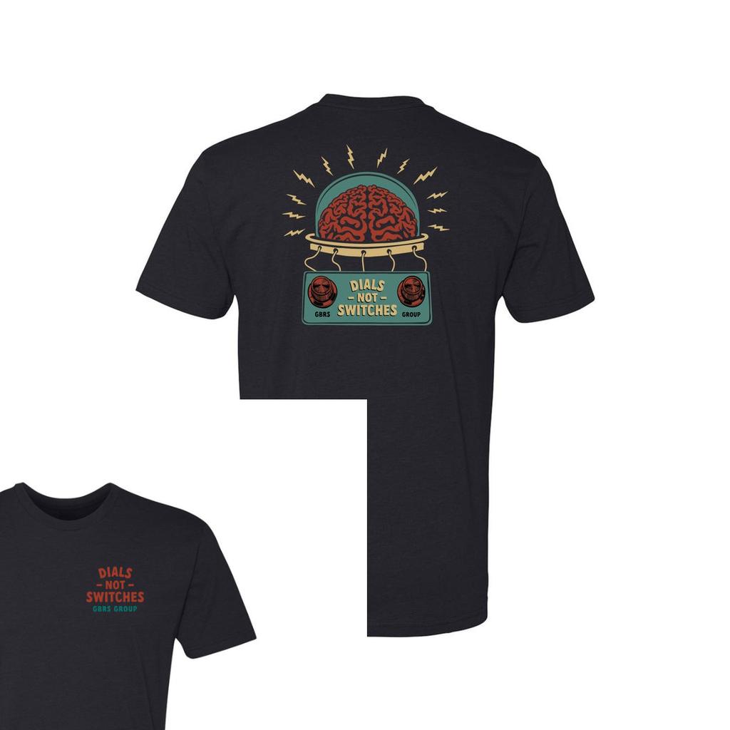 2025 Ny Ny Instruktører MEN T-skjorte GBRS Security Series Ørnemerke Trykt Rund Hals Kort Ermet T-skjorte Street Trend TOPP