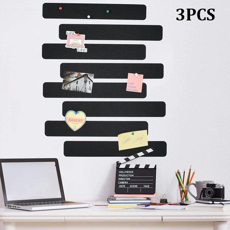 3pcs Felt Cork Board for Walls -Suitable for Message Strips,Living Room Decorative Background Board,Small Pendant Display Board