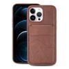Multifunctional Vertical Flip Card Wallet Holder Vegan Leather Back Phone Case