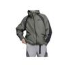 The North Face Color Block Letter Print Zip Up Hooded Long Sleeve Cotton Jacket Men Jackets Khaki NJ3NQ52K