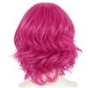 Anime Danganronpa V3 Wigs Kazuichi Souda Cosplay Wig Hairwear Style Heat Resistant Short Shocking Pink Wig