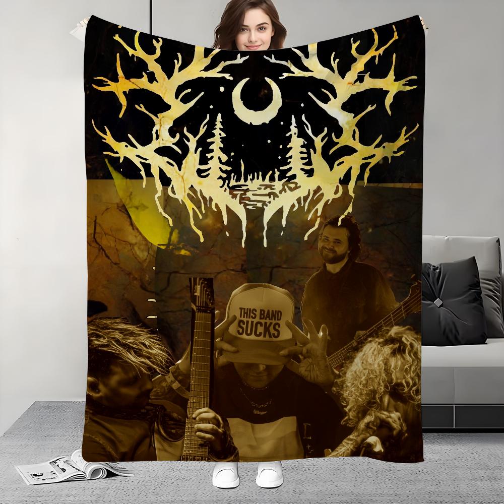 L-Lorna Shore Rock Band Music Blanket Design Lightweight  For Dorms, Naps, Living Room, Office,Sofa,All-Season