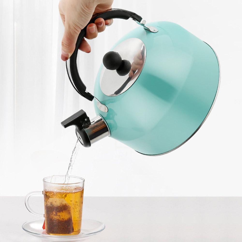 3L Household Flat Bottom Kettle Steel Gas Stove Cooker For ALL Stove Tops Gas Kettles Boil Water Kitchen Accessories