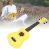 21 Inch Wood Ukulele Guitar Soprano 4 Strings Musical Instruments Educational Learning Primary Tutorial for Beginners