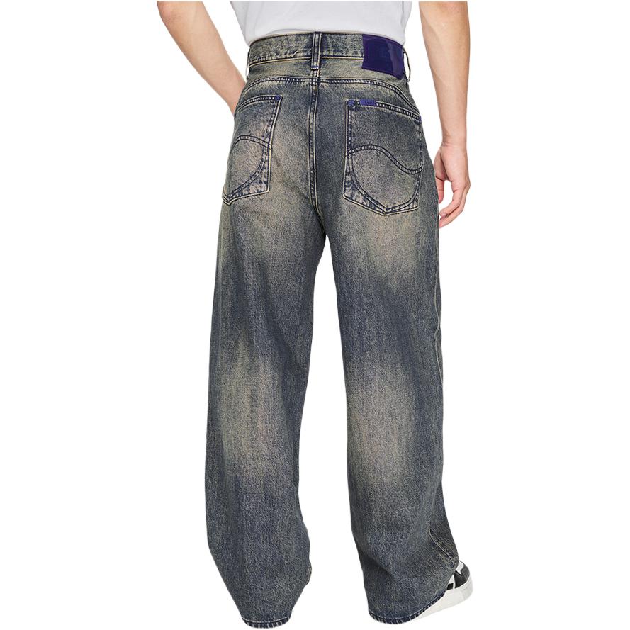 Lee Jeans Men's Vintage Blue Moderate Straight Fit Pants LMB010140203414