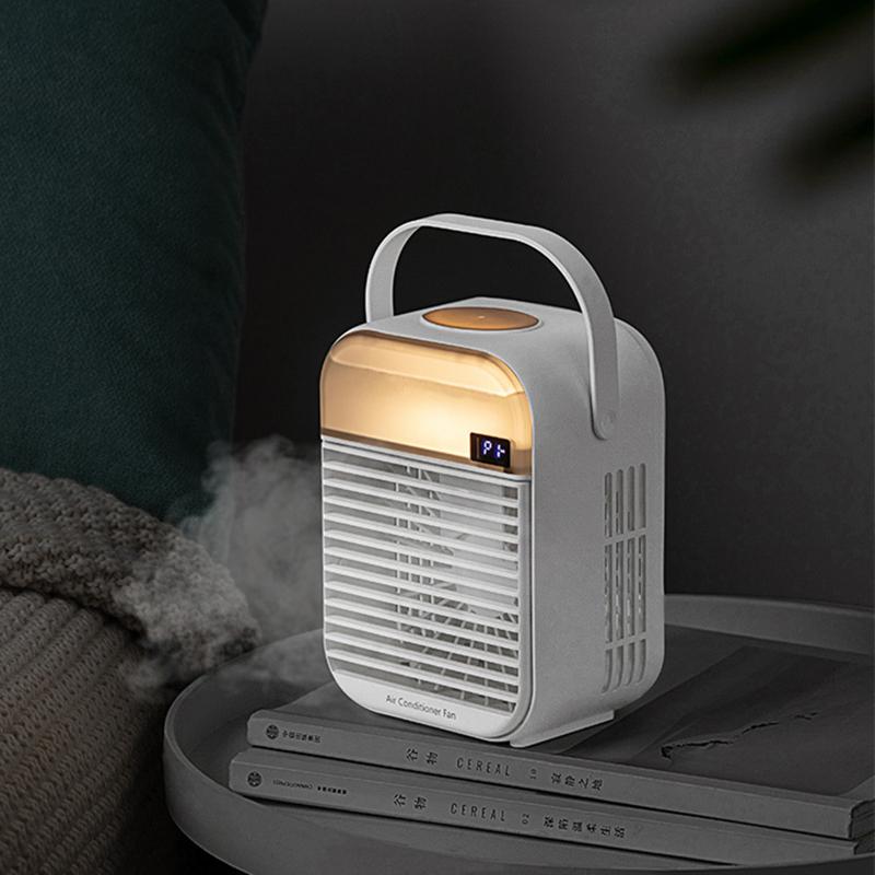 Aparate de uz casnic Aparat de aer condiționat Ventilator de răcire Umidificator de mână portabil, reîncărcabil, difuzor de apă cu ceață rece Ventilator pentru mașină de birou