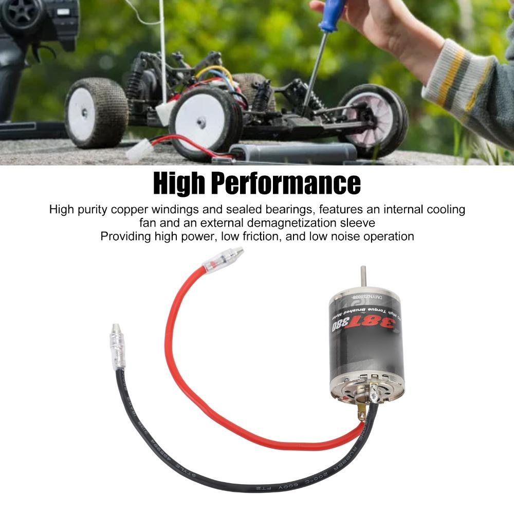 Low Friction Brushed Motor High Torque Electric Motor For RC 380 Brushed Motor,  For Ship Model
