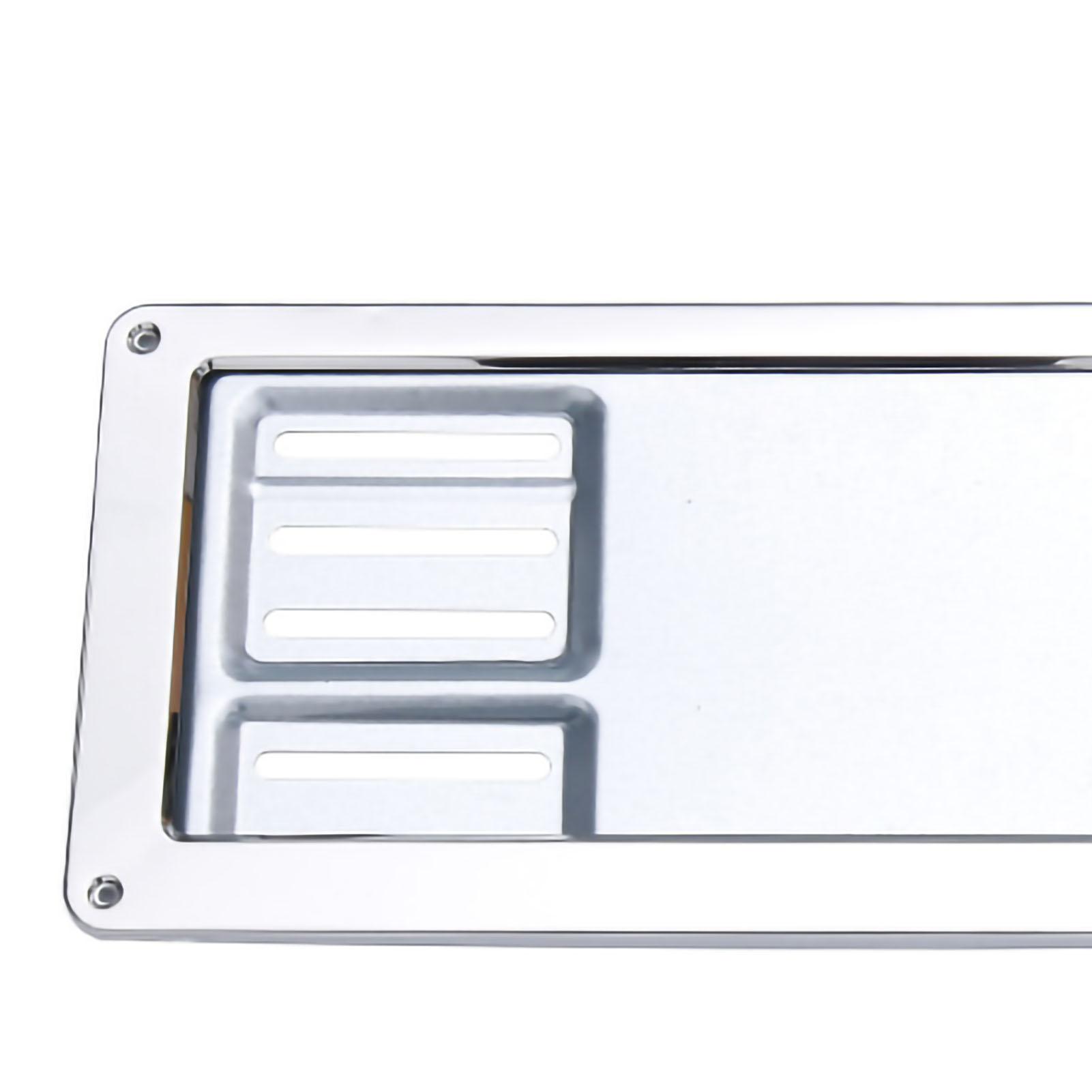 Рамка для номерного знака Цельная штампованная формовка Отличная прочность Рамка для автомобильного номера для внедорожников Коммерческих автомобилей