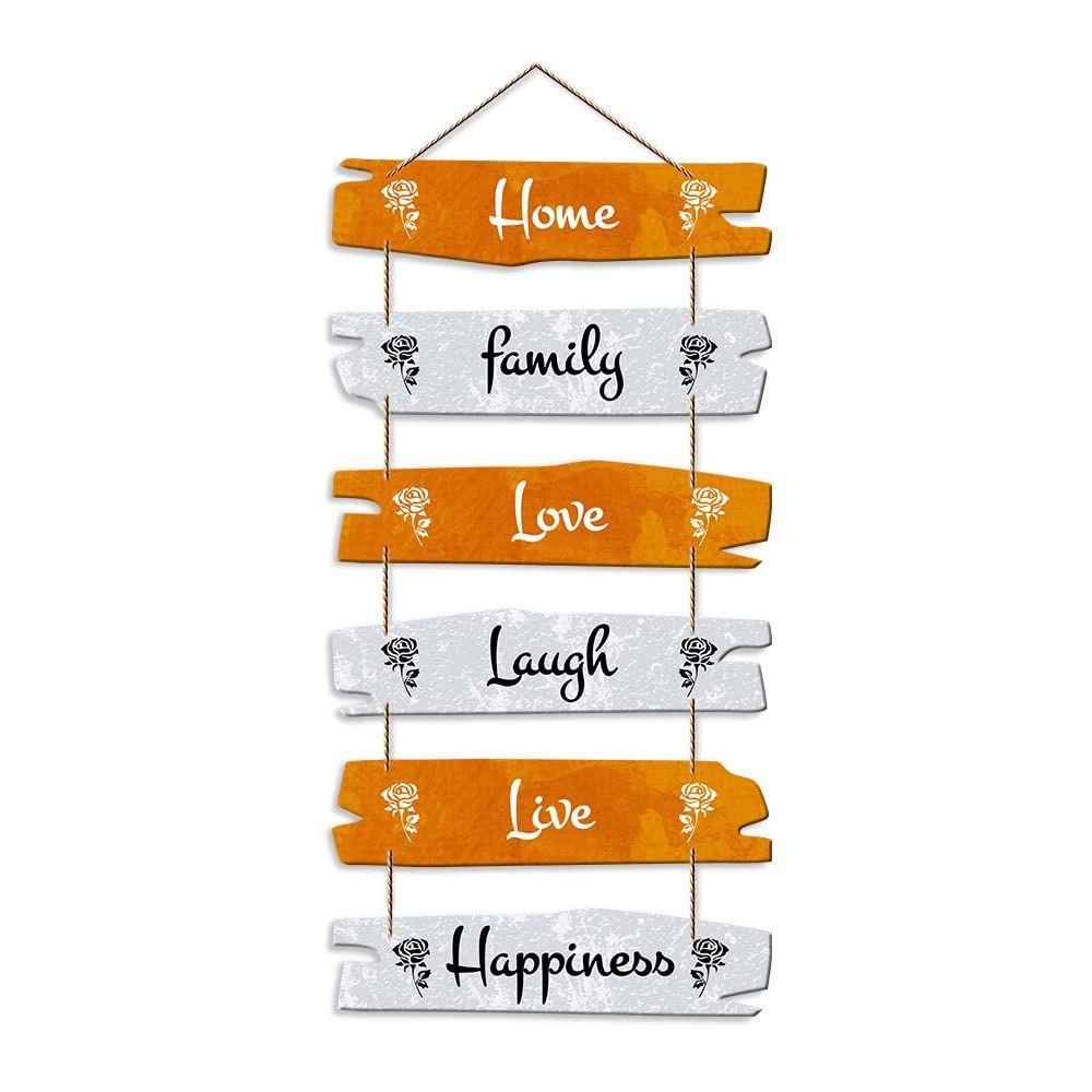 Wall Hanging Wooden Art Decoration item for Living Room | Bedroom | Home Decor | Gifts | Quotes Decor Item | Wall Art For Hall | Mdf Wall Decoration