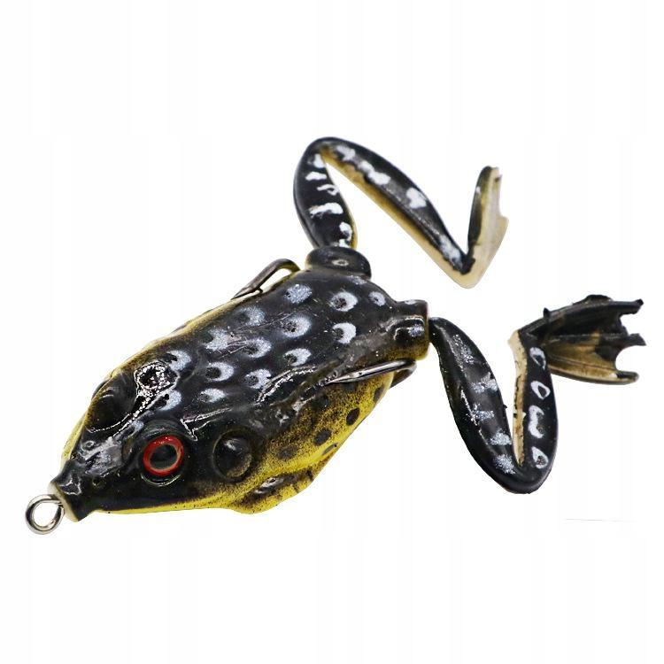 Wobbler Fishing Bait Pike Catfish Surface Frog Set Of 5 Pcs 15G