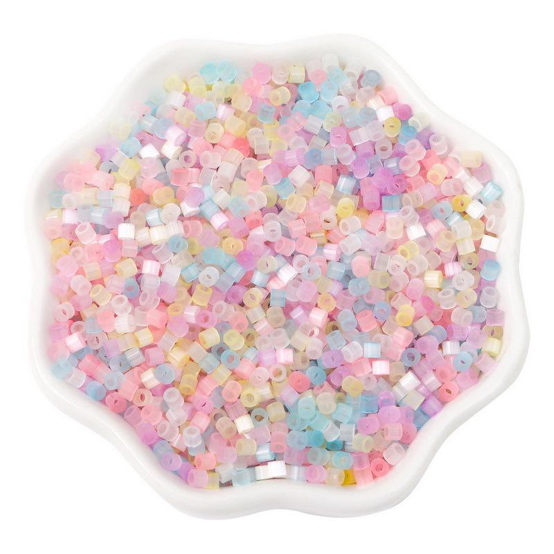 2.5mm Cat's Eye Silk Antique Glass Rice Beads Loose Beads Handmade Diy Beading Accessories Bracelet Necklace Beads for Jewelry Making