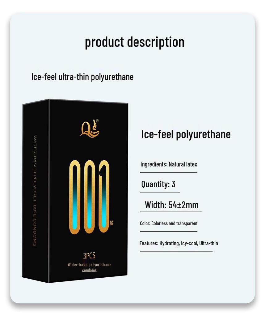 Q-point Ultra-Thin Hyaluronic Acid Condoms: Long-Lasting and Safe for Enhanced Pleasure.