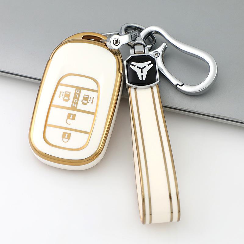 Suitable for Honda's New Civic Key Set 23 CRV Haoying XRV Colorful Smart Shell ZRV In The Style Bag Buckle