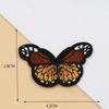 Pack Of 10 Embroidered Butterfly Iron on Patches Embroidered Fabric Patches Sew on Repair Patches For Clothing Jackets