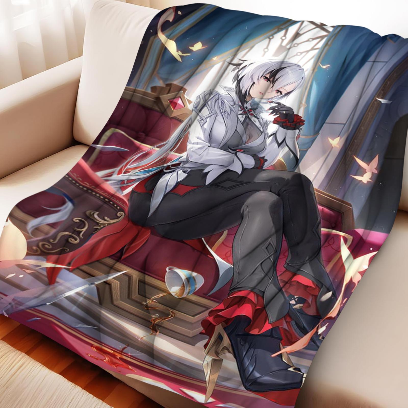 

Cartoon Flannel Fashion Blanket – Double-Sided Print, Hypoallergenic, Ultra-Soft (Best for Toddlers) 75x90cm