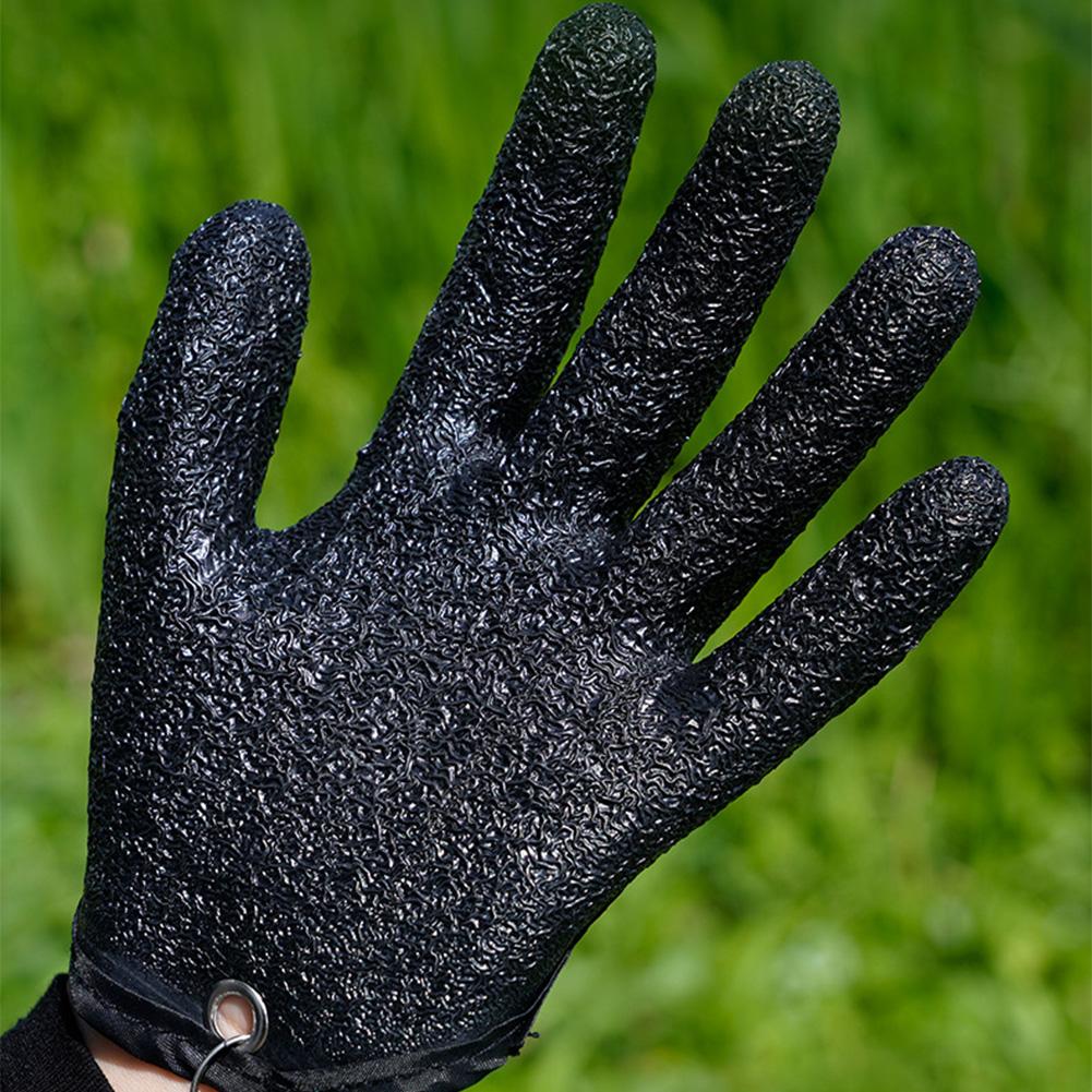 Fishing Gloves Anti-slip Fisherman Professional Catch Fish Gloves Puncture Resistant Fishing Catching Gloves Fishing Accessories