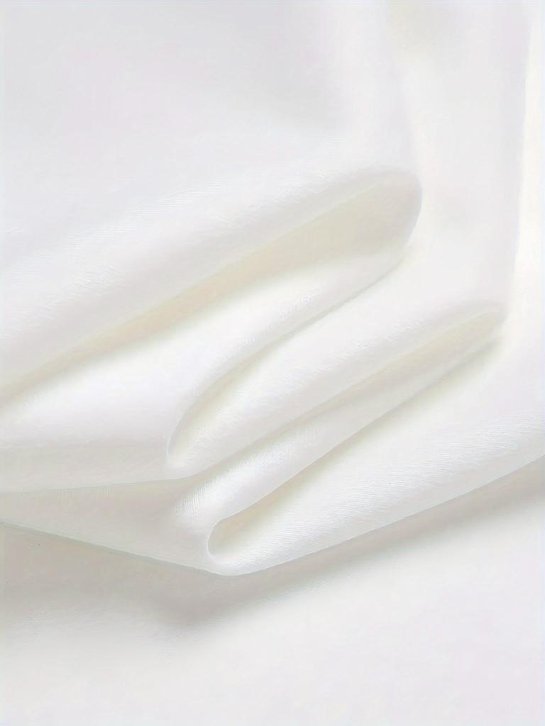 European Size Valentine's Day Limited Women's White T-shirt, Love Letter Print Loose Round Collar, Skin-friendly and Breathable