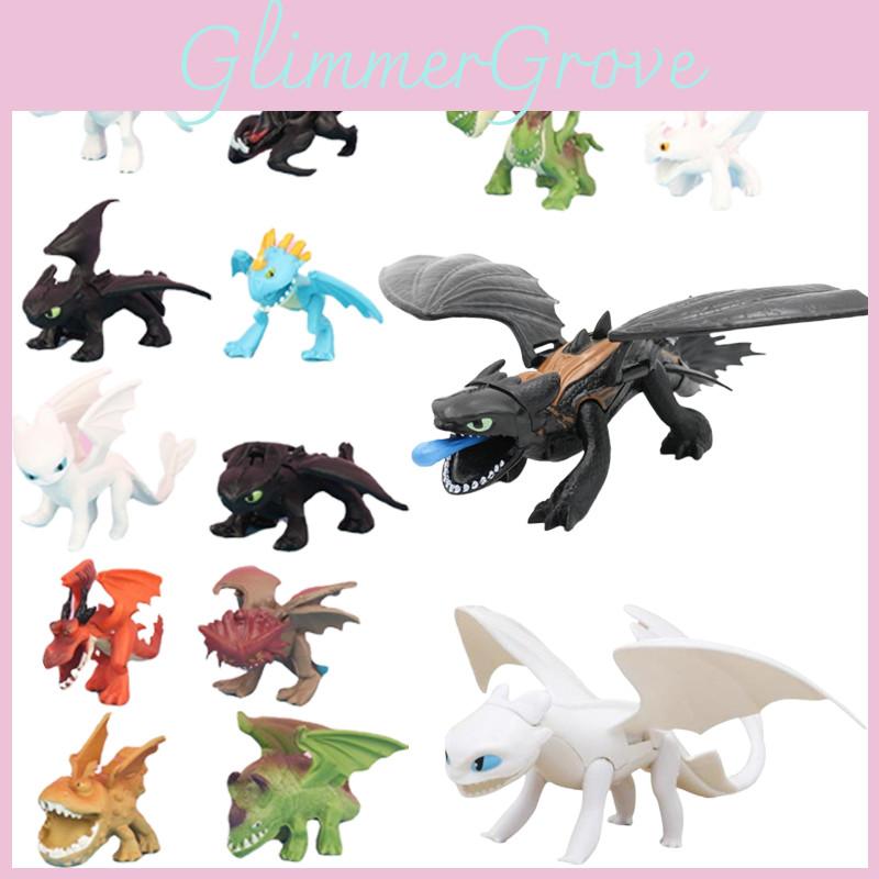 Dreamworks Dragons Figure Collection Mini Toothless Set For Kids And Dragon Trainers Aged 4 And Up