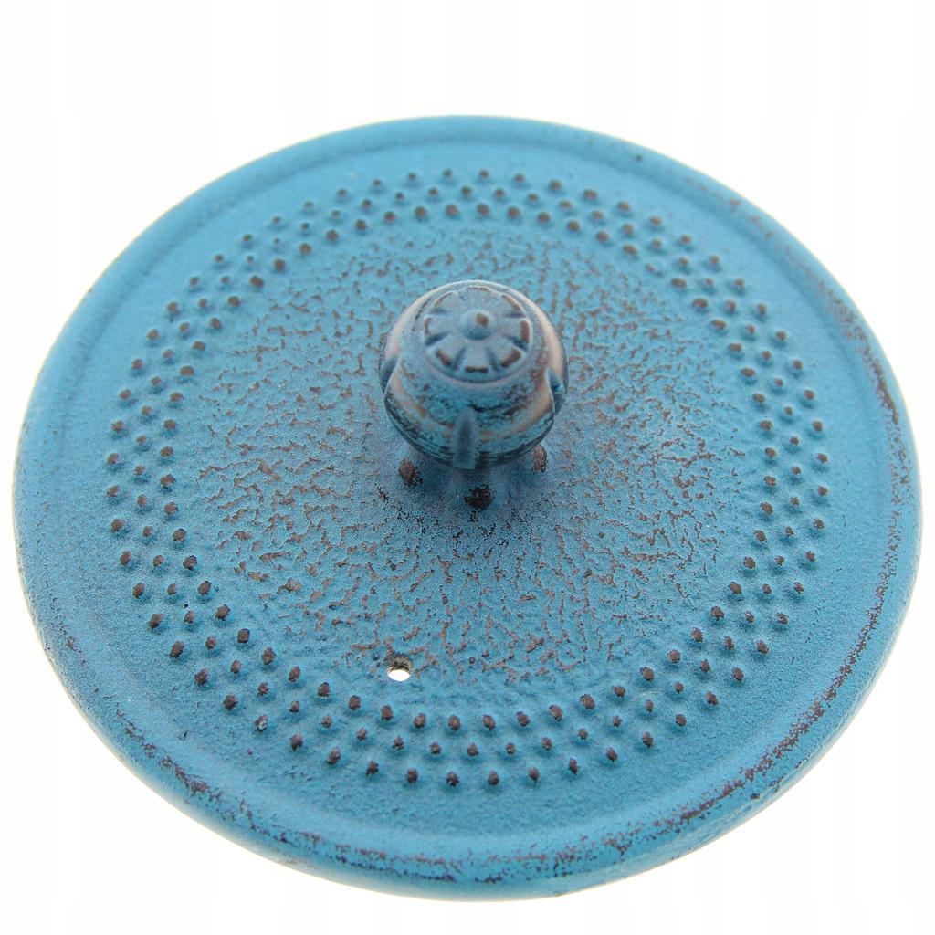 CAST IRON KETTLE 1.5L TEAPOT 2x CUPS TEA INFUSER + STRAINER
