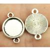 Fit Round 12mm Glass Cabochon Base Setting Tray Accessories Parts Men Jewelry New Arrivals Cheap Cute Stuff