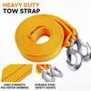 Reinforced Car Rope and Tie-Down Strap for Towing and Cargo Securing
