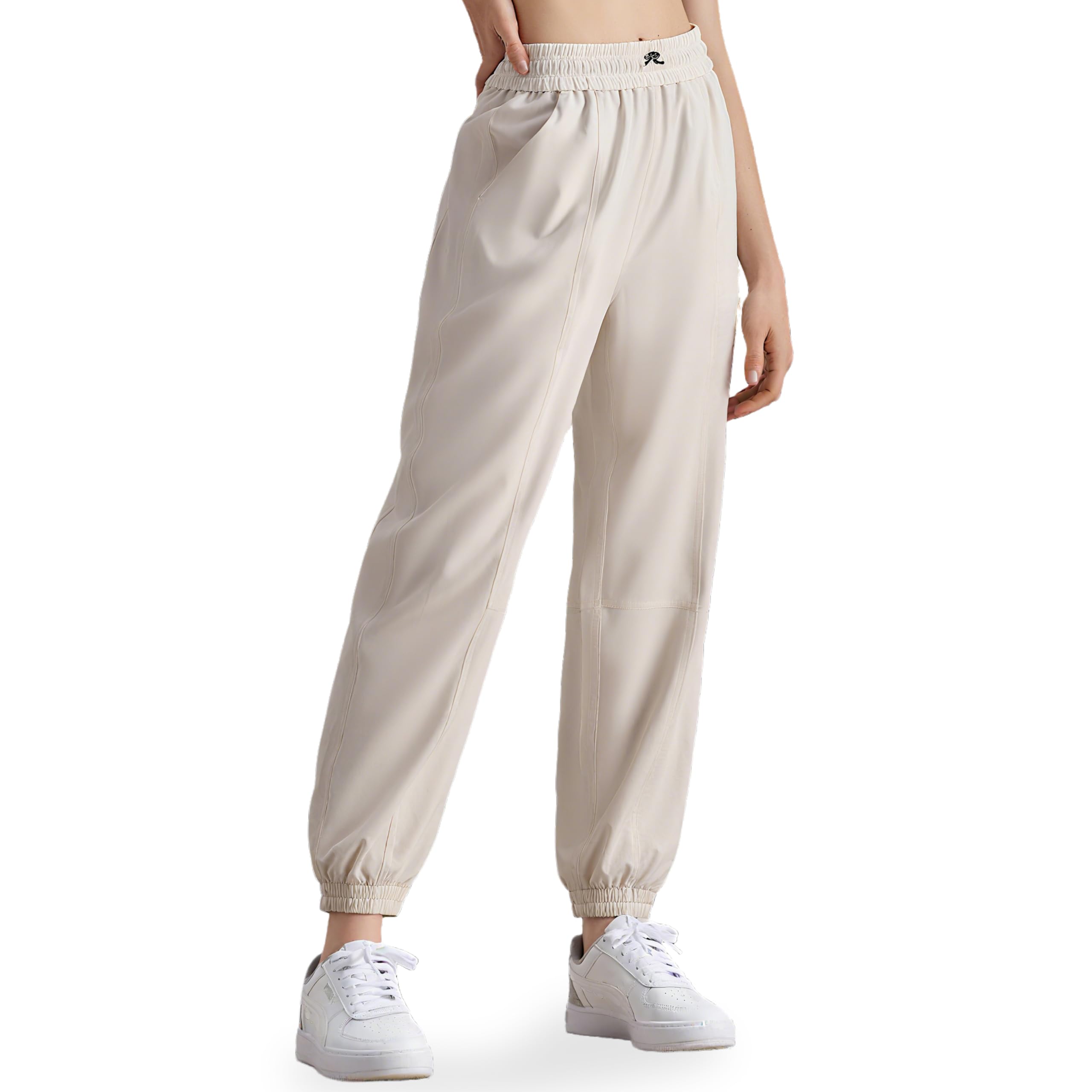 

IRCOLVE Jogger Long Yoga Loose Training Quick Running Women s Pants, Pants, Pants, Fit, Sportswear, Wear, Fitness, Drying, Leg-Lengthening, (Albumin,