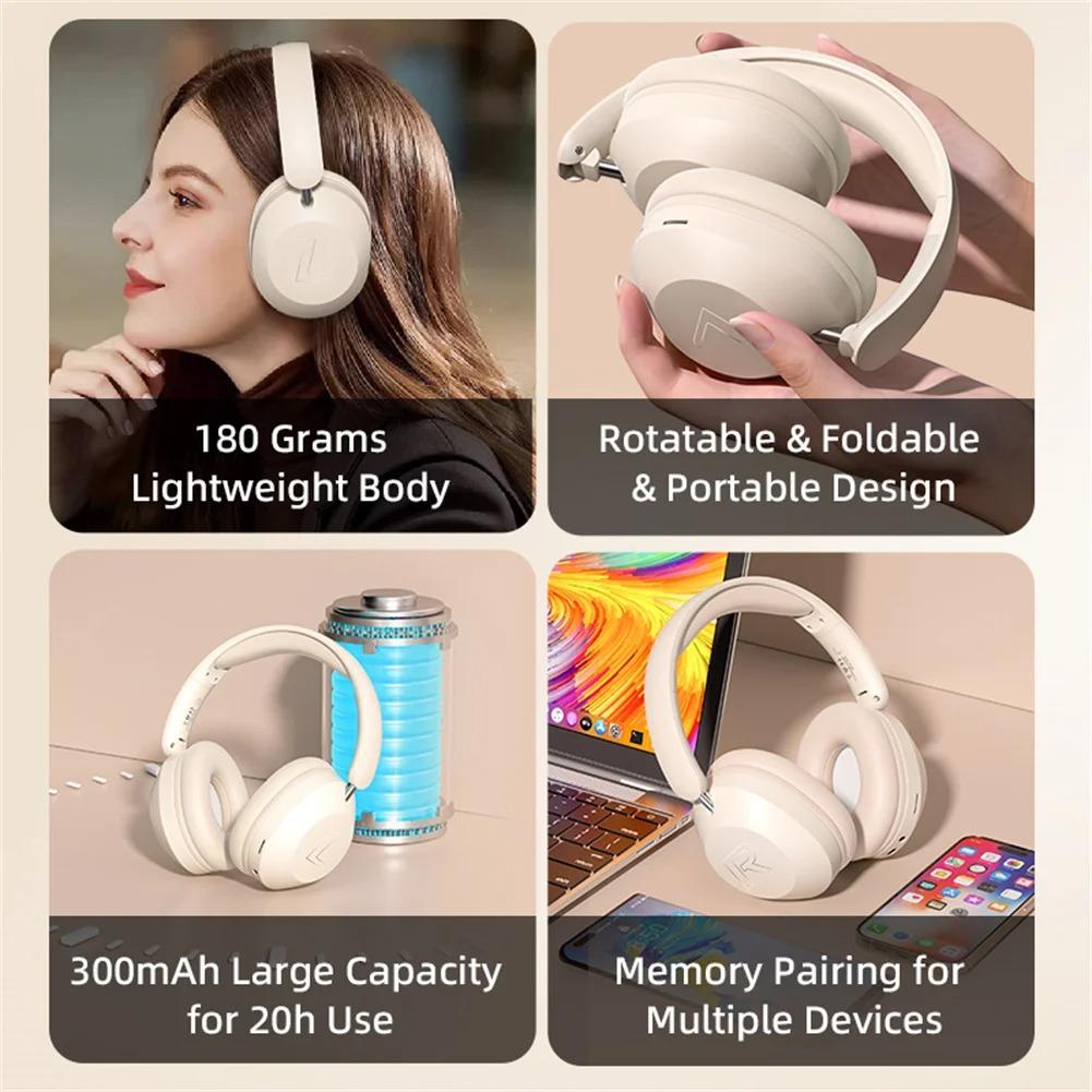 SY-T4 Wireless/Wired Over Ear Headphones Bluetooth Earphones with Microphone Deep Bass Stereo Sound Foldable Headset for Sports