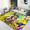 1 stuks Tangled Patroon Vloerkleed Zachte Flanellen Vloermat voor Woonkamer, Slaapkamer, Bank Koffietafel Vloermat, Machinewasbaar
