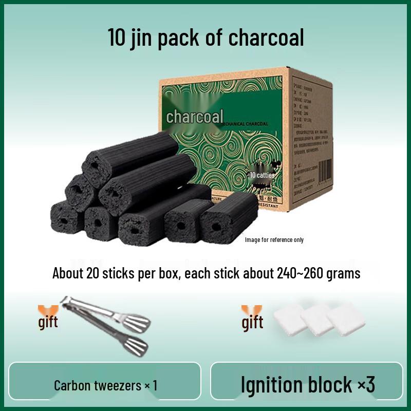 Zhichu Smokeless BBQ Charcoal with Igniters