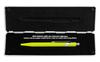 Caran Ballpoint Pen 849 Collection Pop Line Fluorescent Yellow NF Regular Import Product d'Ache Oil-based 0849-970