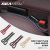 Seametal S Car Seat Gap Filler Strip Bendable Seat Crevice Drop Blocker Elastic Universal Center Console Side Filling Strip