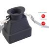 DSLR Camera LCD Screen Loupe, 3.2X Magnification Camera Screen Sunshade Hood for Clear Outdoor Viewing