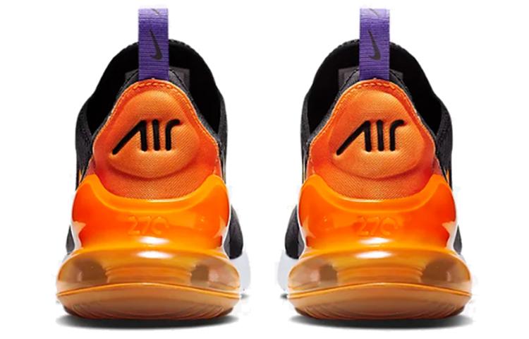 Men's Sneakers Nike Air Max 270 Black Gradient Black/Orange-Purple
