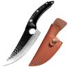 Meat Cleaver Hunting Knife Set Hand Forged Boning Knife Serbian Chef Knife Stainless Steel Kitchen Knife Butcher Fish Knife