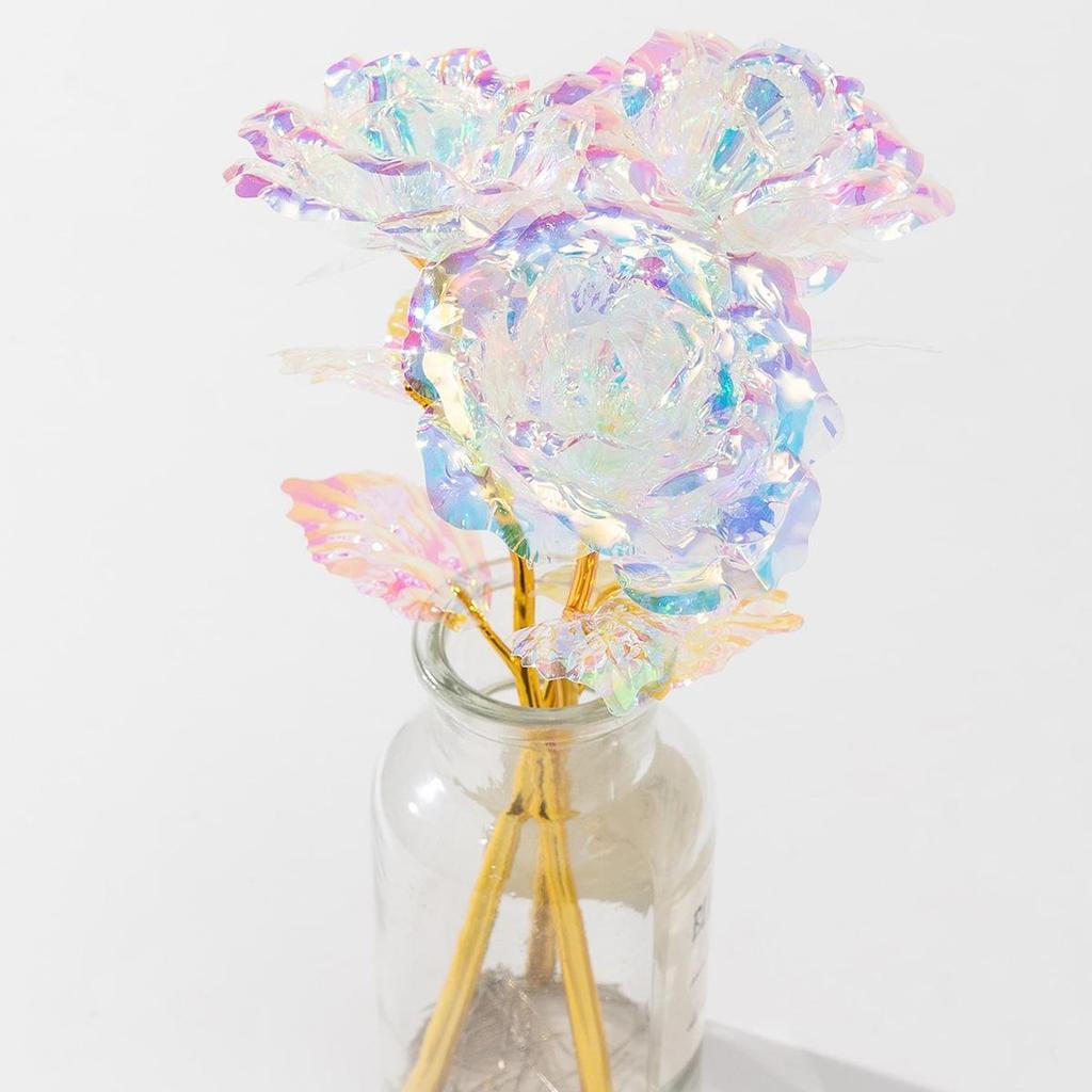 Gold Foil Rose Flower Gift – Perfect for Birthdays & Valentine's Day
